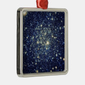Sterne Silbernes Ornament (Rechts)