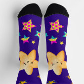 Sterne Socken (Oben)