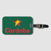 Sterne Spaniens – Cordoba Gepäckanhänger (Vorderseite (Horizontal))