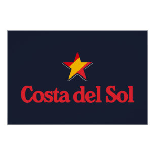 Sterne Spaniens – Costa del Sol Poster
