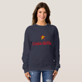 Sterne Spaniens – Costa del Sol Sweatshirt (Vorne ganz)