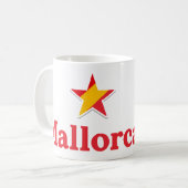 Sterne Spaniens – Mallorca Kaffeetasse (Vorderseite Links)