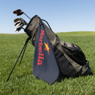 Sterne Spaniens – Marbella Golfhandtuch