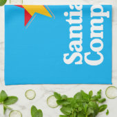 Sterne Spaniens – Santiago de Compostela Geschirrtuch (Gefaltet)