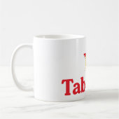 Sterne Spaniens – Tabarnia Kaffeetasse (Links)