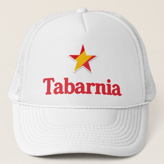Sterne Spaniens – Tabarnia Truckerkappe (Vorderseite)