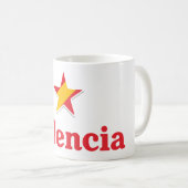 Sterne Spaniens – Valencia Kaffeetasse (VorderseiteRechts)