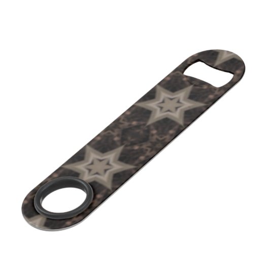 Sterne Speedflaschenöffner (Vorderseite Schrägansicht)