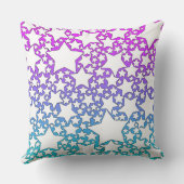 Sterne, Sterne, Sterne Kissen (Rückseite)