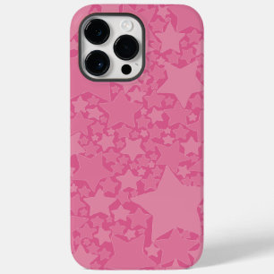 Sterne, Sterne, Sterne - rosa Case-Mate iPhone 14 Pro Max Hülle