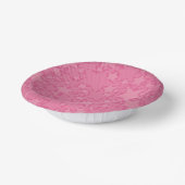 Sterne, Sterne, Sterne - rosa Pappteller (Gewinkelt)