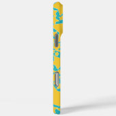 Sterne, Sterne, Türkisch-gelbe Sterne Case-Mate iPhone Hülle (Rückseite / Rechts)