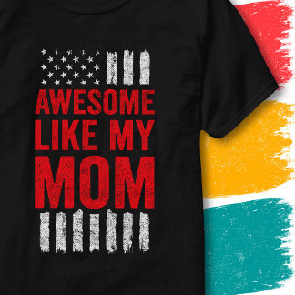 Sterne Streifen Flagge Zitat Großartig Wie Meine M T-Shirt