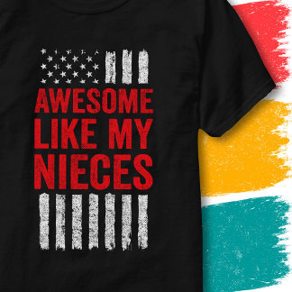 Sterne Streifen Flagge Zitat Großartig Wie Meine N T-Shirt