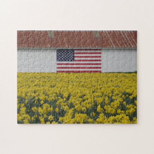 Sterne, Streifen & Frühlingsblüten Puzzle (Horizontal)