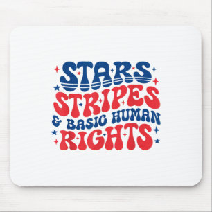 Sterne Streifen Gleichberechtigung 4. Juli Gleiche Mousepad