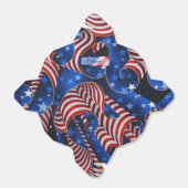 Sterne & Streifen Patriotische Curlen Ausnehmen Ge Geschenkschachtel (Ungefaltet)