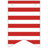 Sterne & Streifen Rotes Weiß Blauer Graduate Wimpelkette (Erste Fahne)