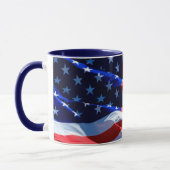 “Sterne & Streifen” Tasse (Links)