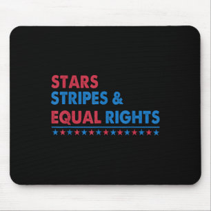 Sterne Streifen Und Gleiche Rechte Frauenrechte 4. Mousepad