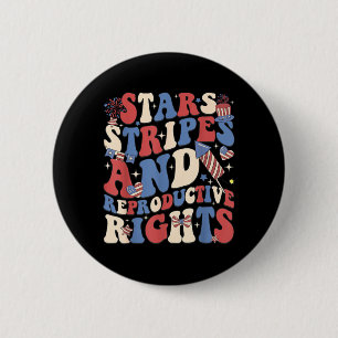 Sterne Streifen und reproduktive Rechte Unabhängig Button