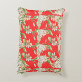 "Sterne, Streifen und weiche Nächte." Dekokissen (Rückseite(Vertikal))