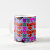 Sterne Tulpen Kaffeetasse (Vorderseite Links)