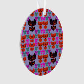 Sterne Tulpen Ornament (Vorderseite)