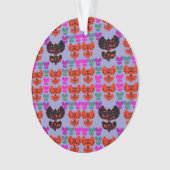 Sterne Tulpen Ornament (Vorderseite)