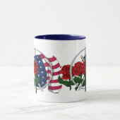 Sterne u. Rosen - Tasse (Zentrum)