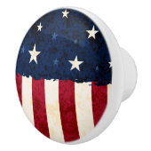 Sterne u. Streifen-Americanaart USA-Flagge Keramikknauf (Rechts)