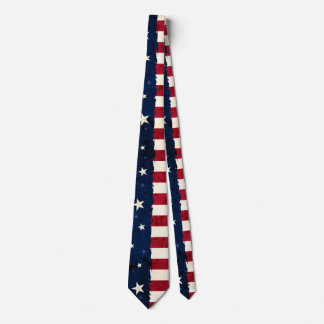 Sterne u. Streifen-Americanaart USA-Flagge Krawatte