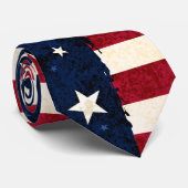 Sterne u. Streifen-Americanaart USA-Flagge Krawatte (Gerollt)