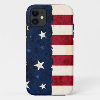 Sterne u. Streifen patriotisch iPhone 11 Hülle