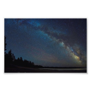 Sterne über Pinkham Bucht-Brücke 1 Fotodruck