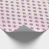 Sterne überall geschenkpapier (Ecke)