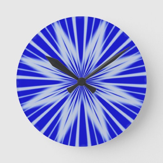 Sterne-Uhr Runde Wanduhr (Vorderseite)