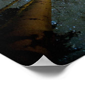 Sterne und Bäume Poster (Ecke)