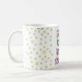 Sterne und Blöcke! Kaffeetasse (Links)