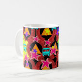 Sterne und Busse Kaffeetasse (Vorderseite Links)