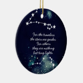 Sterne und der kleine Prinz - Sondername Keramik Ornament (Rechts)