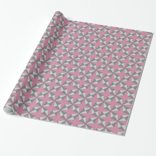 Sterne und Diamanten aller farbgeomtric-Muster Geschenkpapier