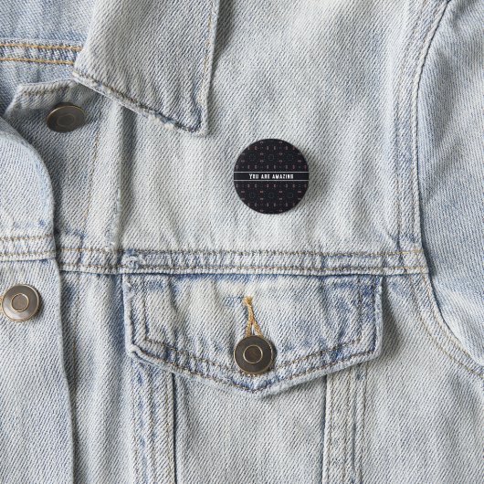 Sterne und ein einzigartiges Raumschiff Button (Beispiel)