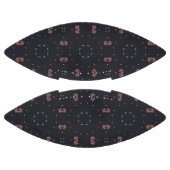 Sterne und einzigartiges Raumschiff Football (Paneele)