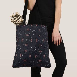 Sterne und einzigartiges Raumschiff Tasche