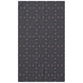 Sterne und einzigartiges Raumschiff Tischdecke (Vorderseite)