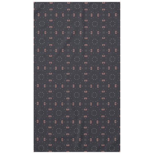 Sterne und einzigartiges Raumschiff Tischdecke (Vorderseite)