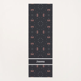 Sterne und einzigartiges Raumschiff Yogamatte