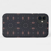 Sterne und einzigartiges Raumschiffmuster Case-Mate iPhone Hülle (Rückseite (Horizontal))