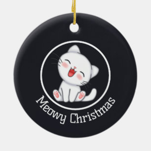 Sterne und einzigartiges Raumschiffmuster Keramik Ornament